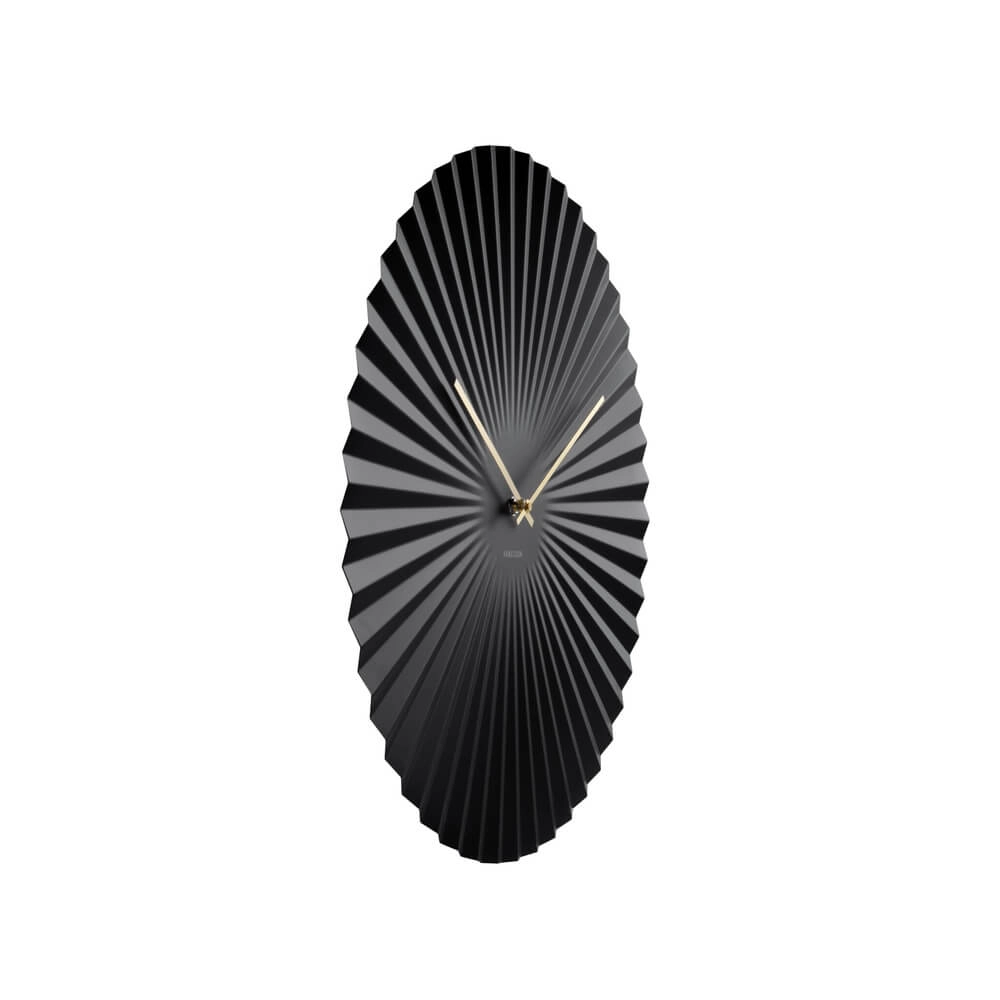 Wandklok Sensu XL zwart - Ø 50cm Karlsson 8714302613562