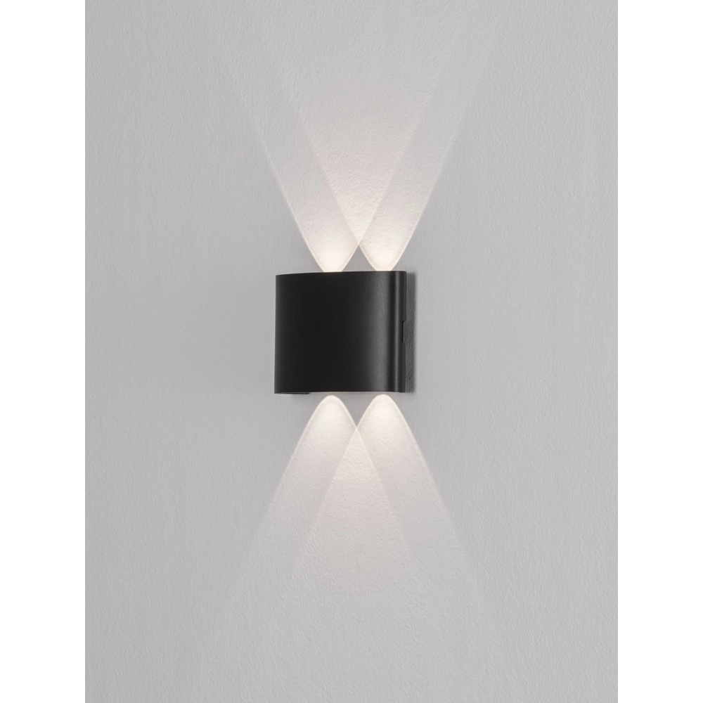 Ovale wandlamp Duomo antraciet Lyora 5212017481641