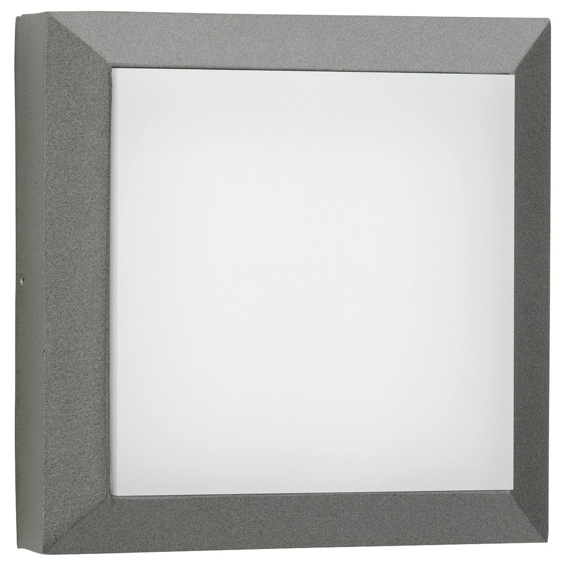 Vierkante muurlamp Parel 19cm