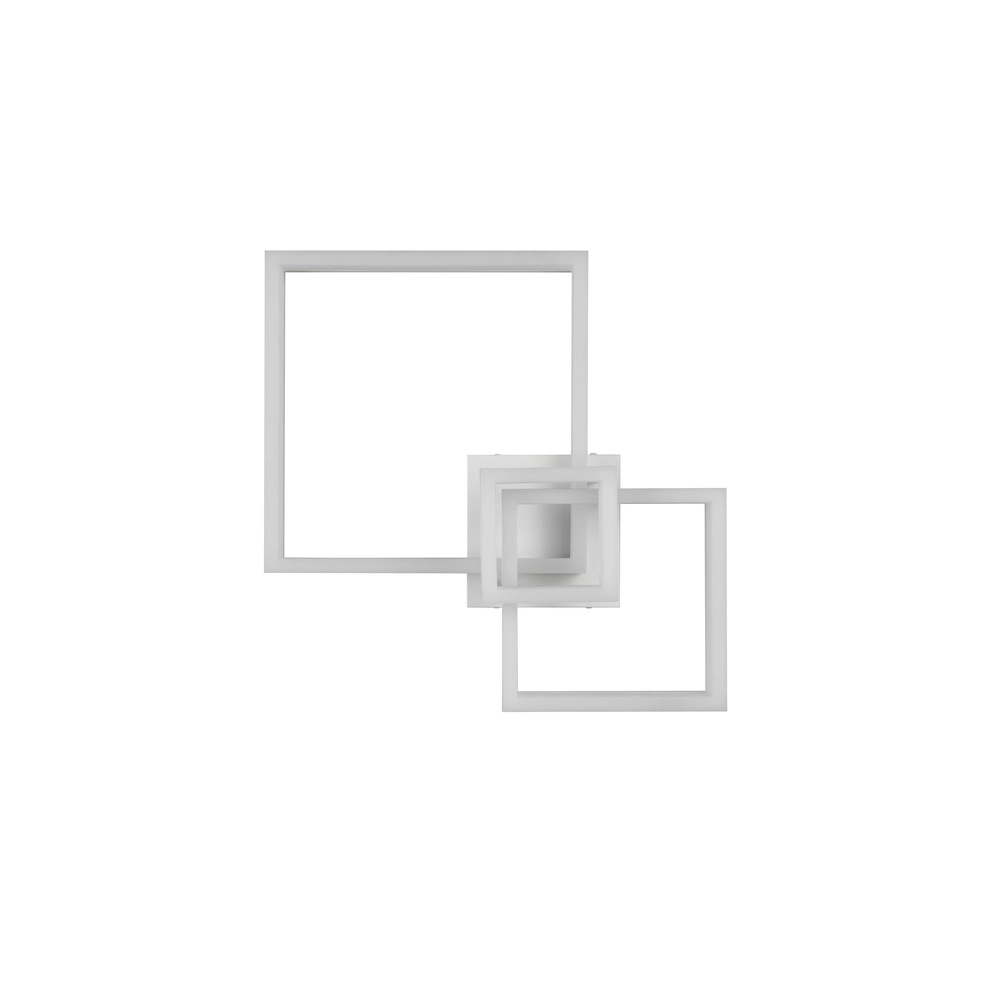 Witte plafondlamp Camino design Trio 4017807655841