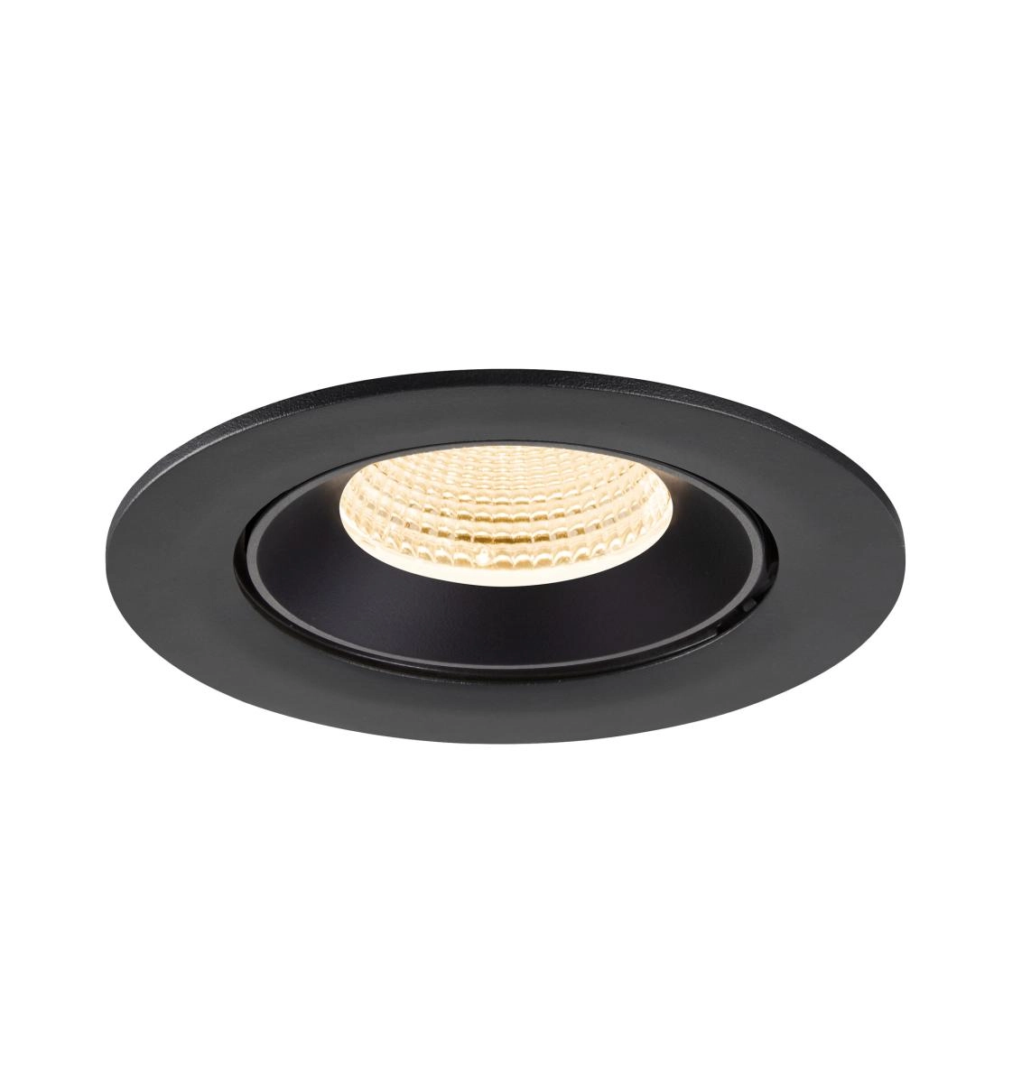 Inbouwspot Numinos Gimble L zwart 2700K - 55gr SLV 4024163310451
