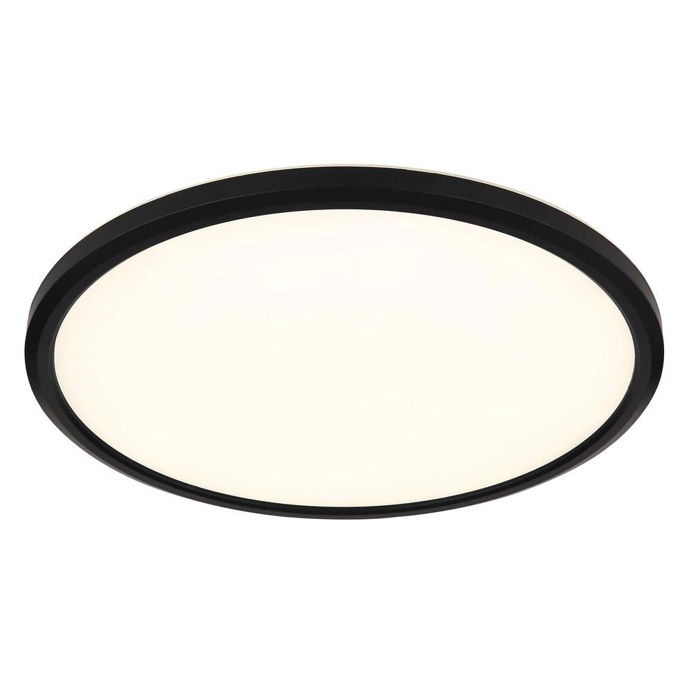 Plafonniere Sapana Ø 29,4cm zwart