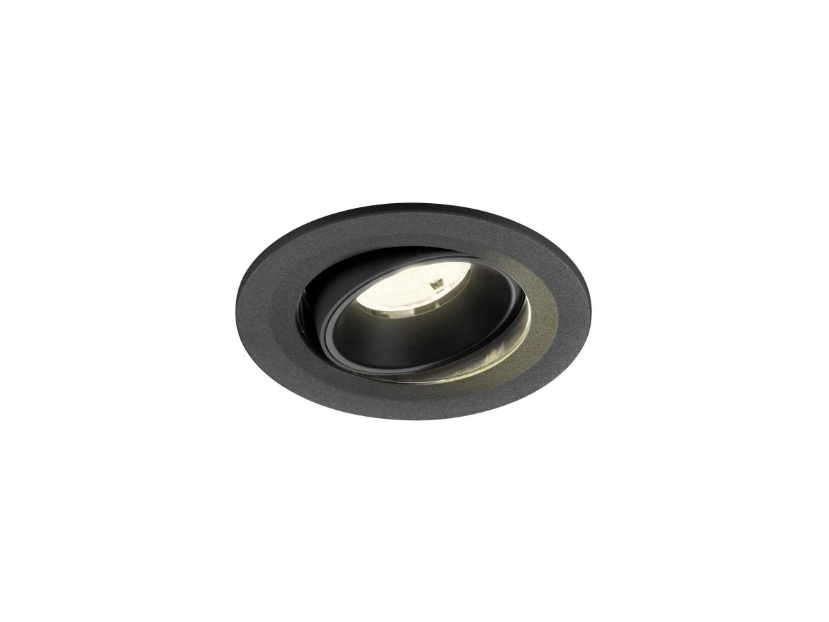 Inbouwspot Numinos Move S zwart 4000K - 55gr