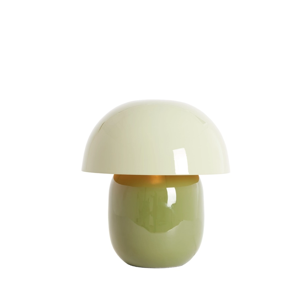 Slaapkamer tafellamp Mimosa glanzend groen Light & Living 8717807816292