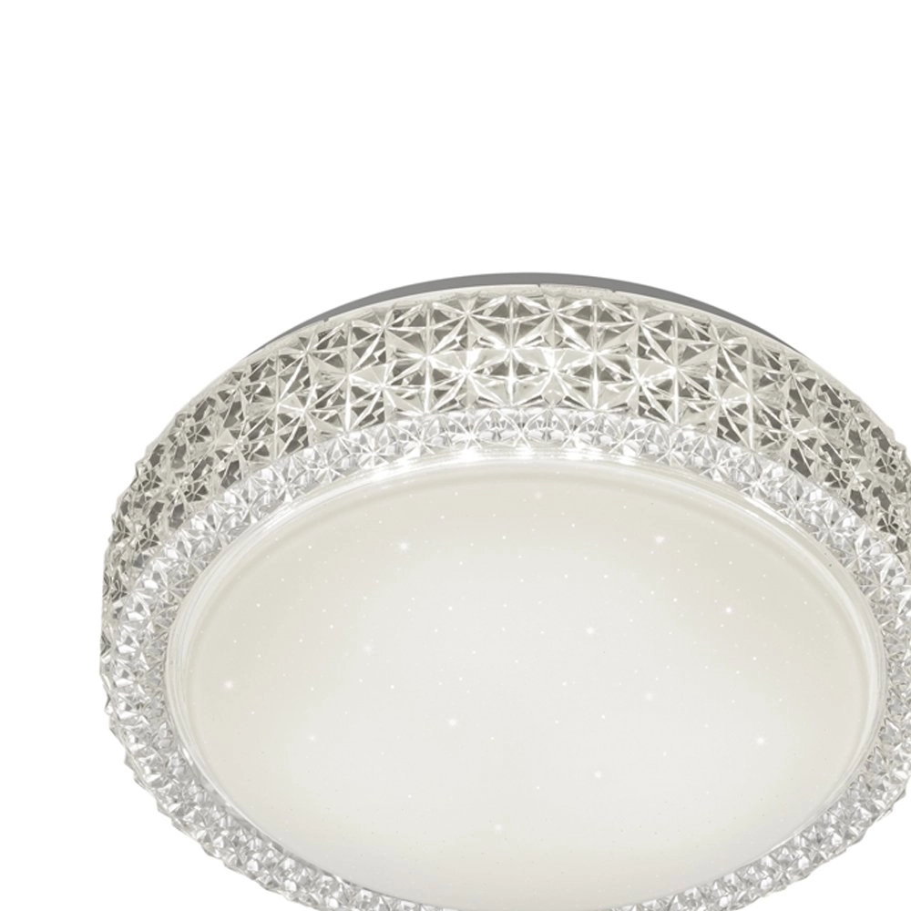 LED plafondlamp Pegasus met sterren effect wit Trio 4017807305586