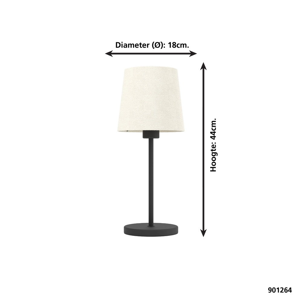 Schemerlampje Febres E27 - zand Eglo 9008606312801