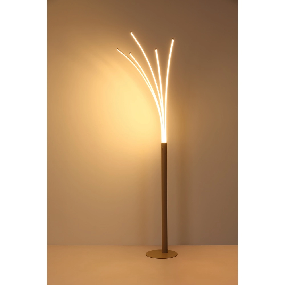 Design vloerlamp Bizzy zand bruin Globo 9007371578405