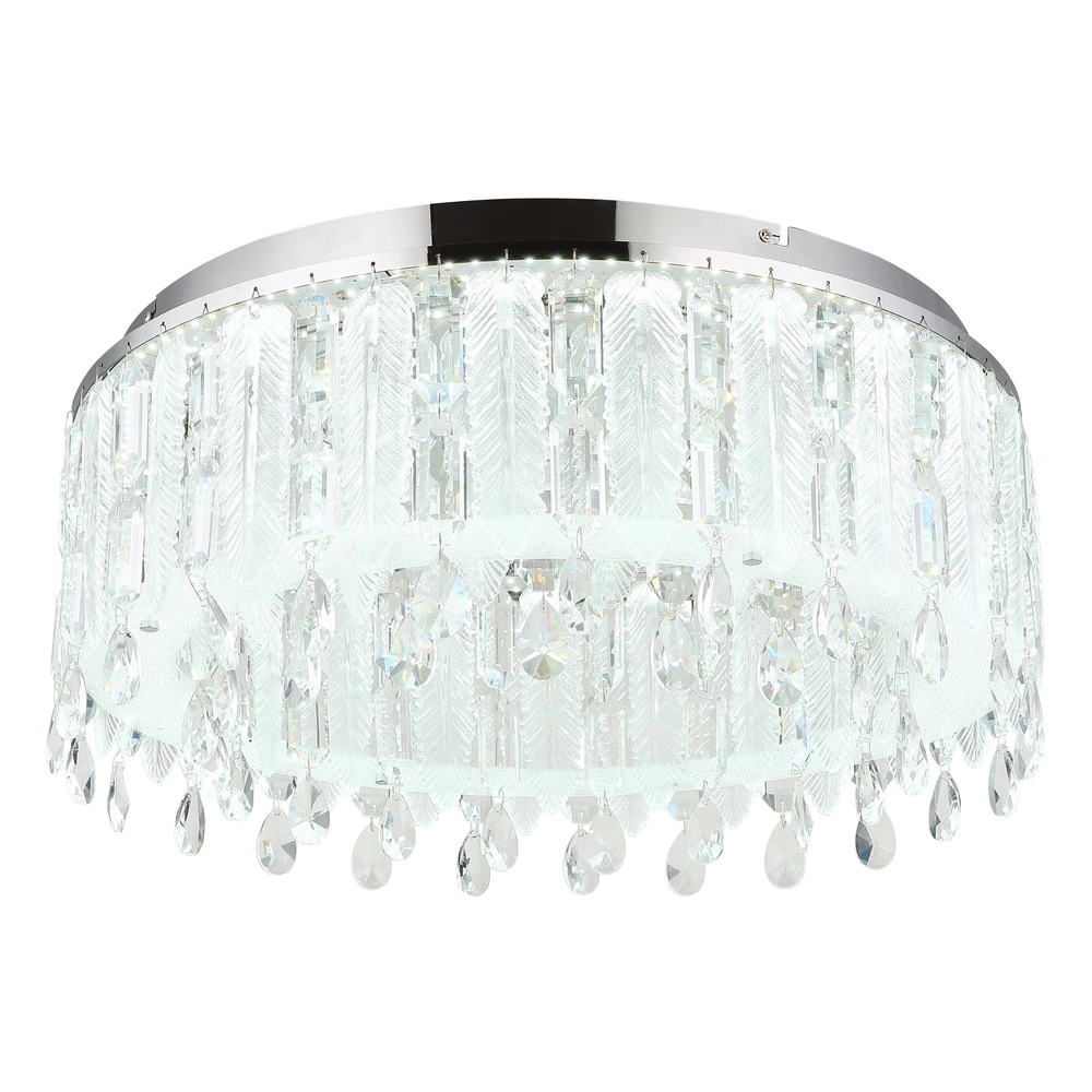 Plafondlamp Klunka chroom Ø 58,5cm Globo 9007371459094