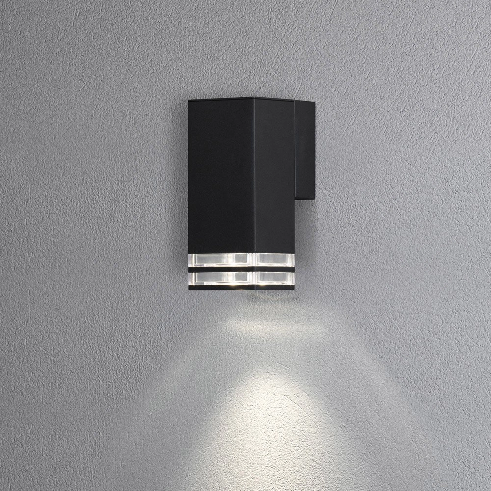 Zwart opbouwspot Antares KonstSmide 7318304117502