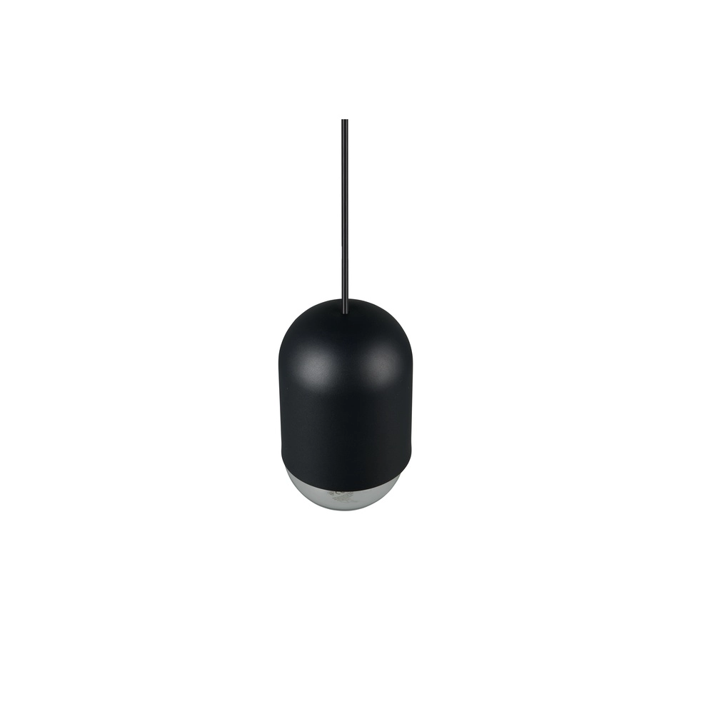 Unieke hanglamp Nara zwart Ø 10,5cm Trio 4017807661774