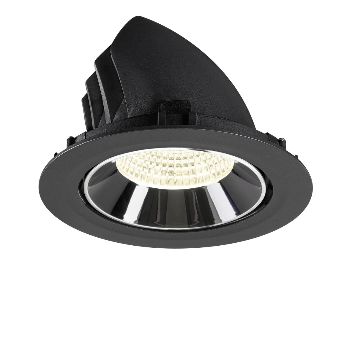Inbouwspot Numinos Gimble XL zwart/chroom 4000K - 55gr SLV 4024163308465