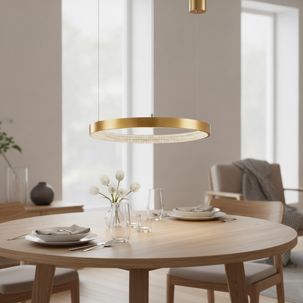 Hanglamp Preston goud Ø 40cm