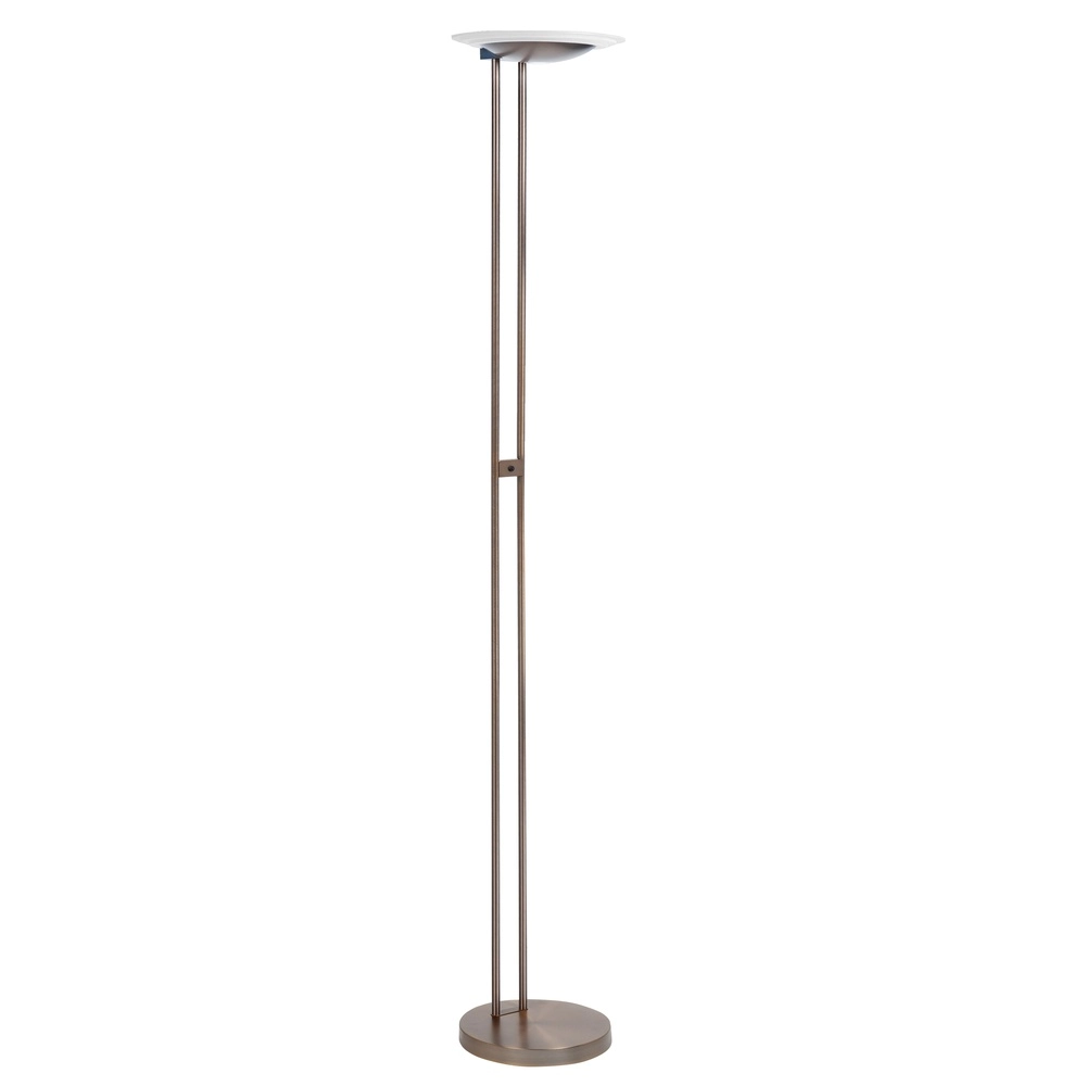 Klassieke leeslamp Biarritz koper brons Ø 28cm