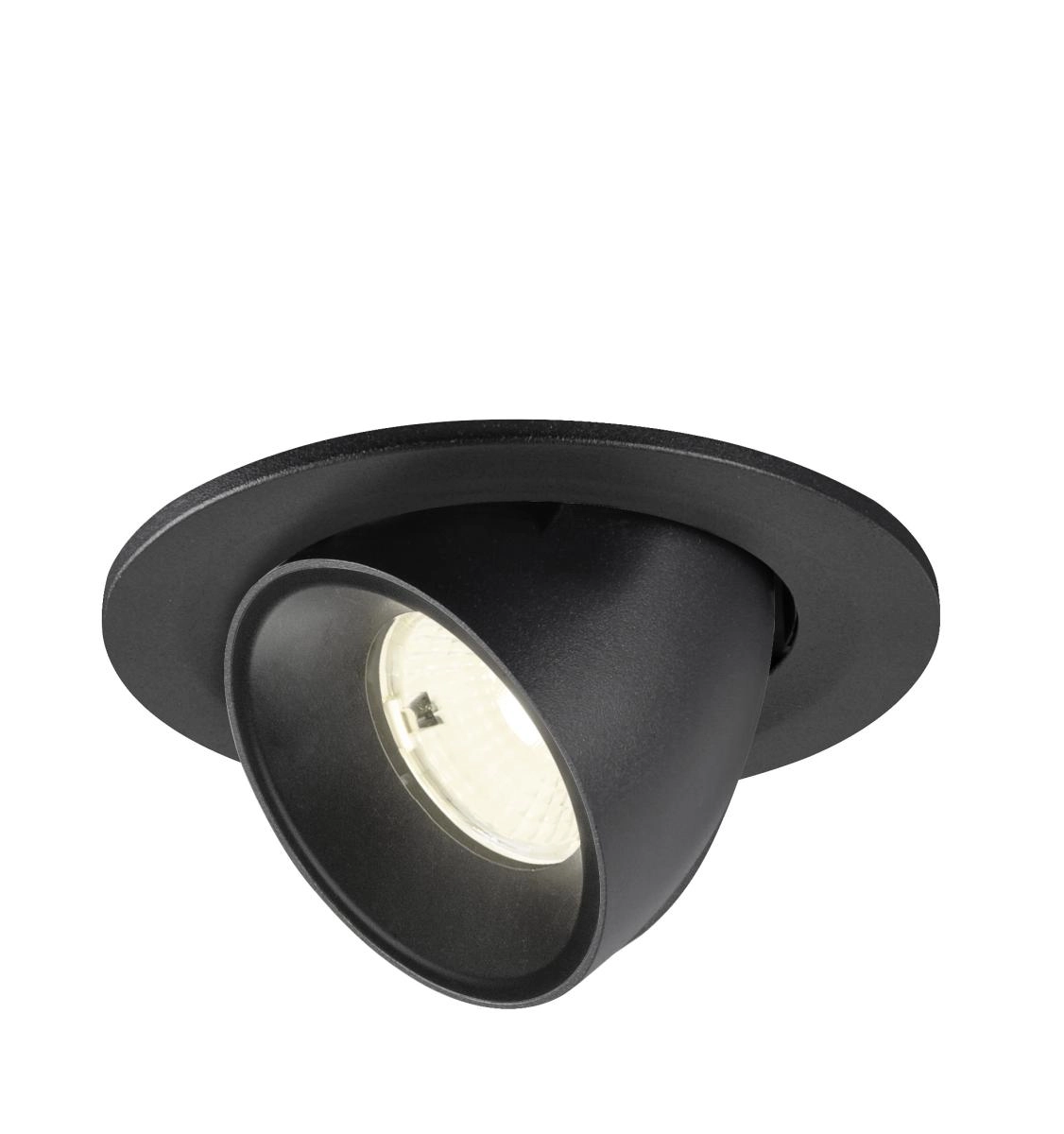 Inbouwspot Numinos Gimble S zwart 4000K - 55gr