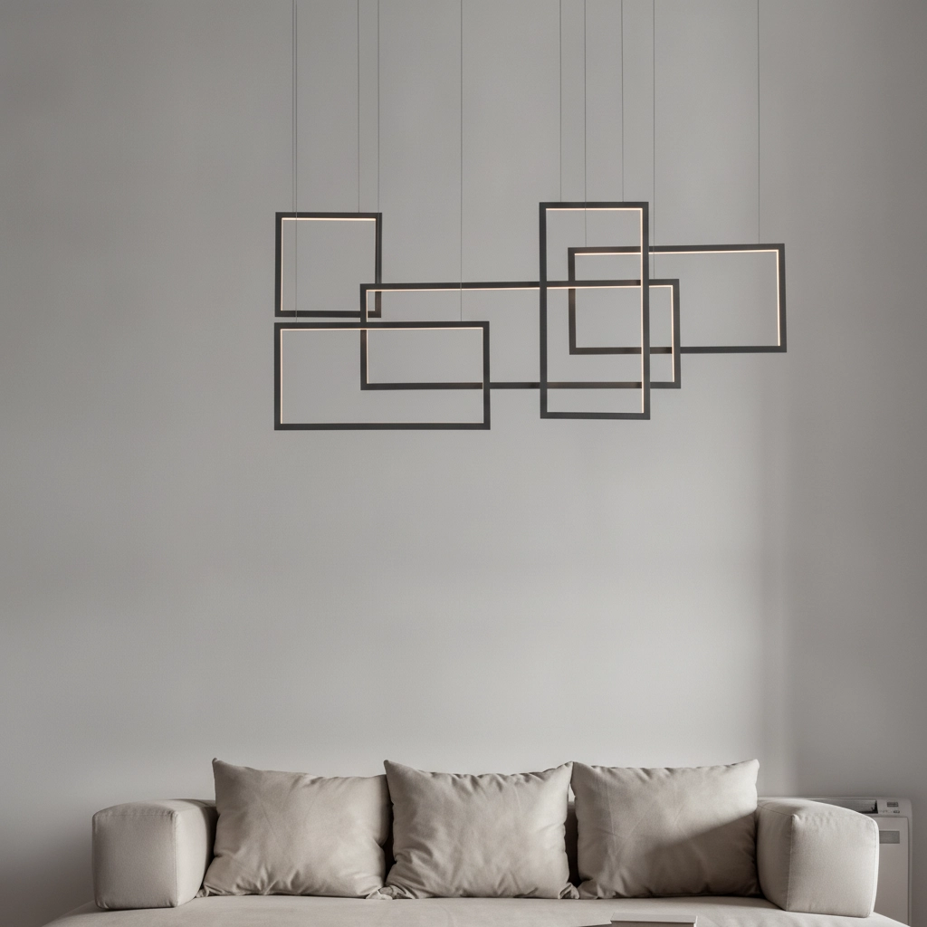Hanglamp Cornice zwart design