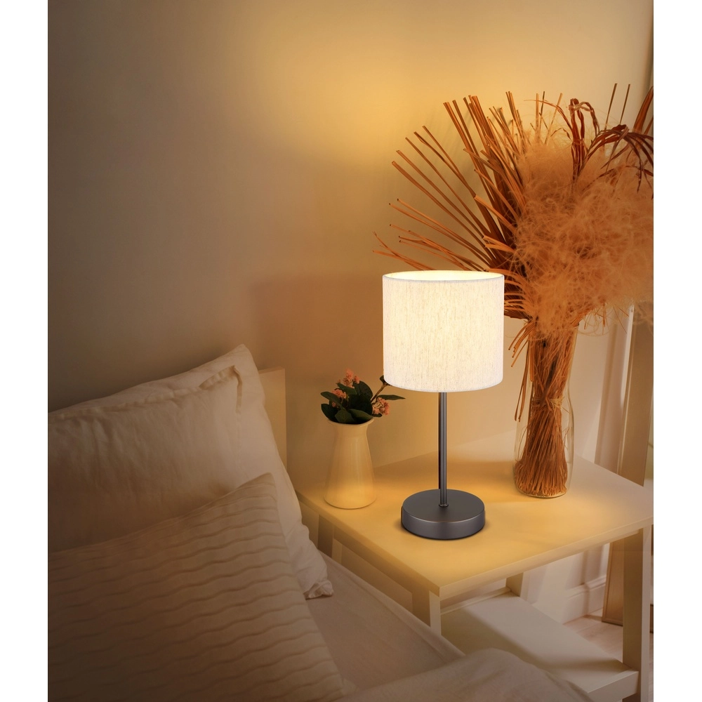 Tafellampje Thea gunmetal Globo 9007371573035