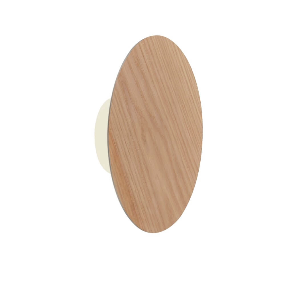 Design wandlamp Akku Puntua Ø 25cm hout Paul Neuhaus 4012248375792
