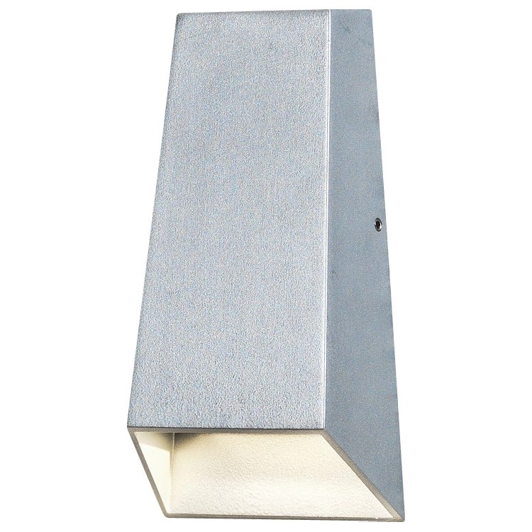 Led wandspot Imola Square Up - Down zilvergrijs