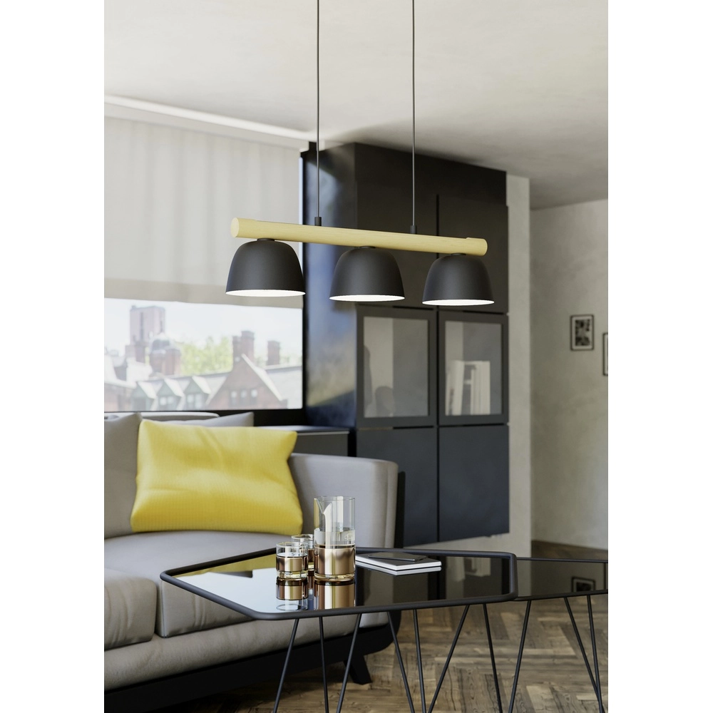 Scandinavische hanglamp Sherburn 3x E27 Eglo 9002759437398