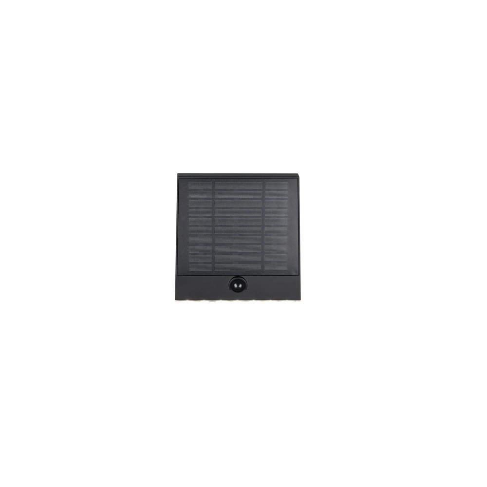 Solar wandlampje Alvorada zwart hybride Trio 4017807648034