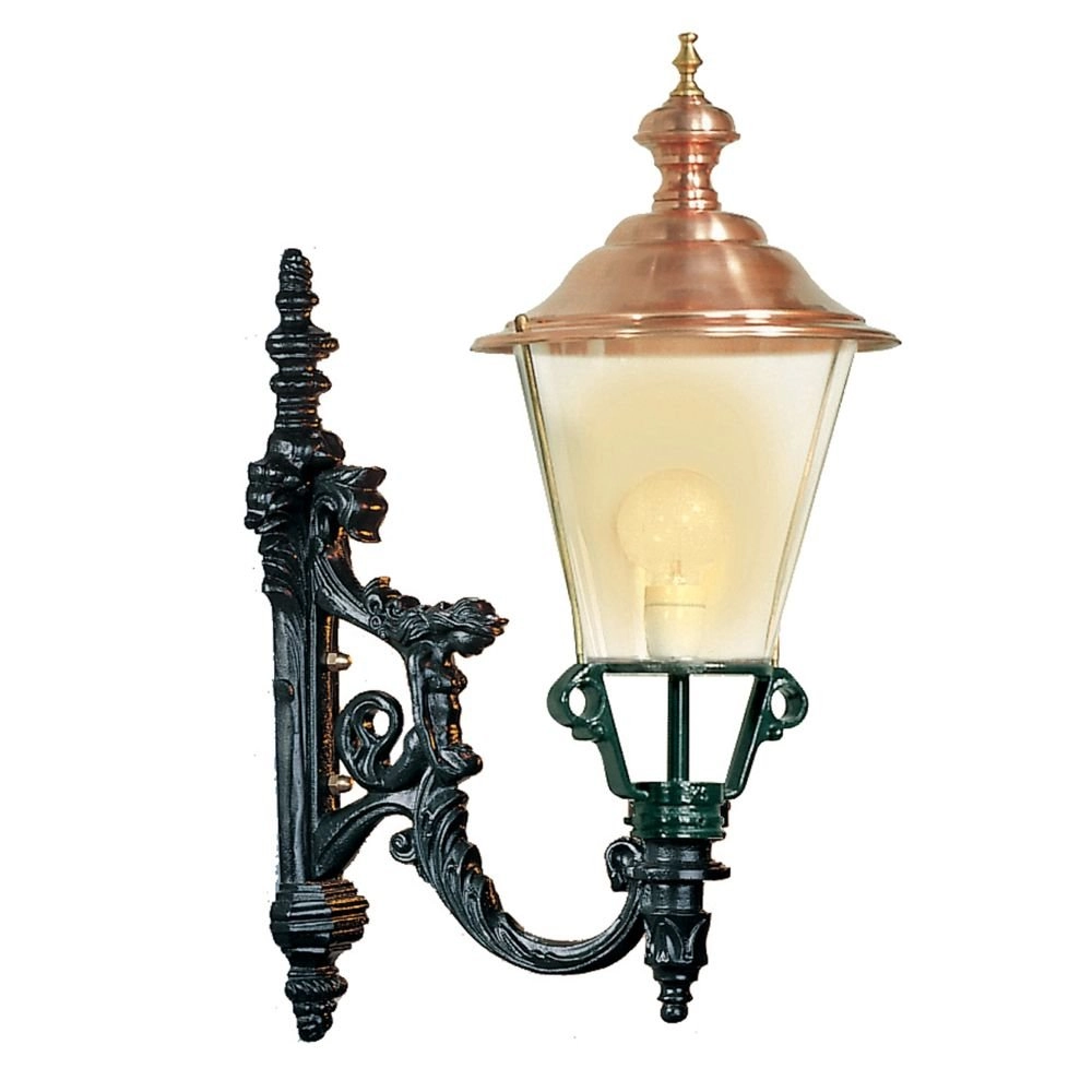 Nostalgische buitenlamp Odense zwart