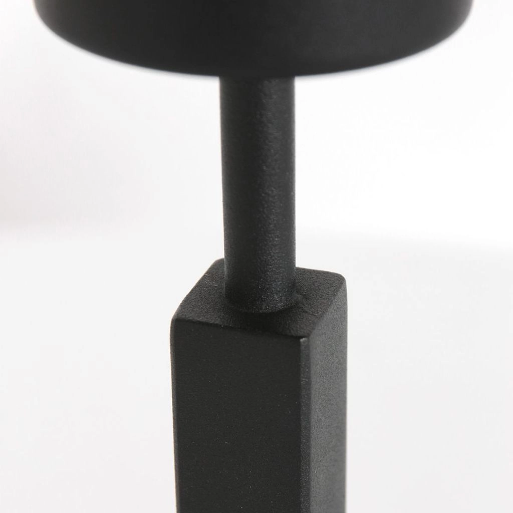 Zwarte tafellamp Stang met kurk kapje Ø20cm Steinhauer 8712746180541