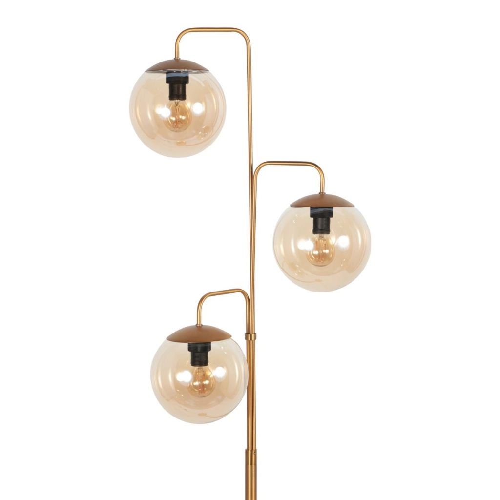 Vloerlamp Bollique brons Steinhauer 8712746184778