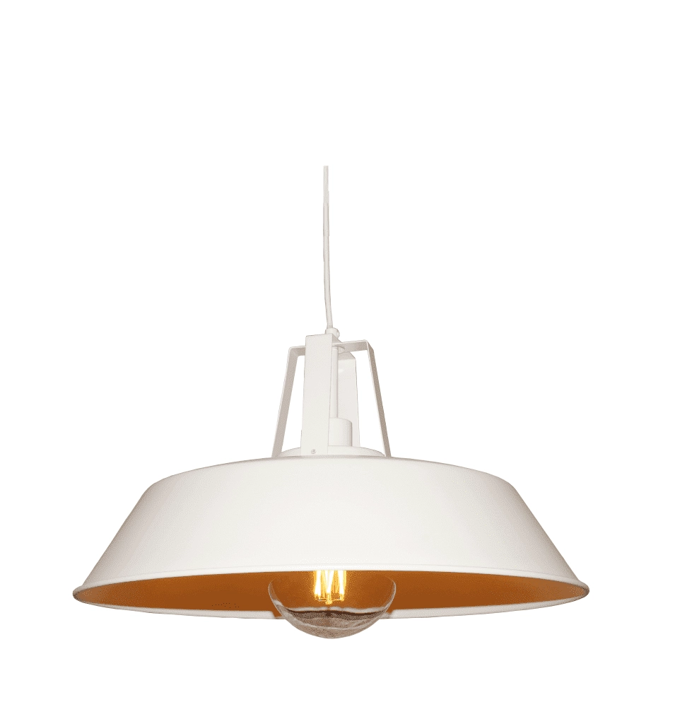 Witte hanglamp Nero Ø 45cm