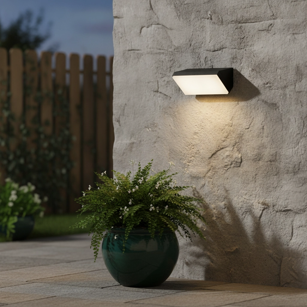 Wandlamp Zenon antraciet