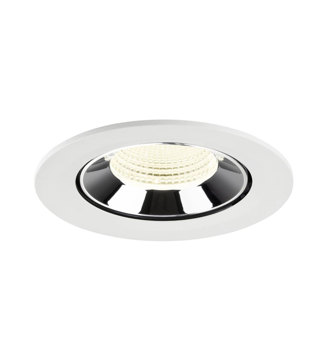 Inbouwspot Numinos Gimble L wit/chroom 4000K - 55gr SLV 4024163309981