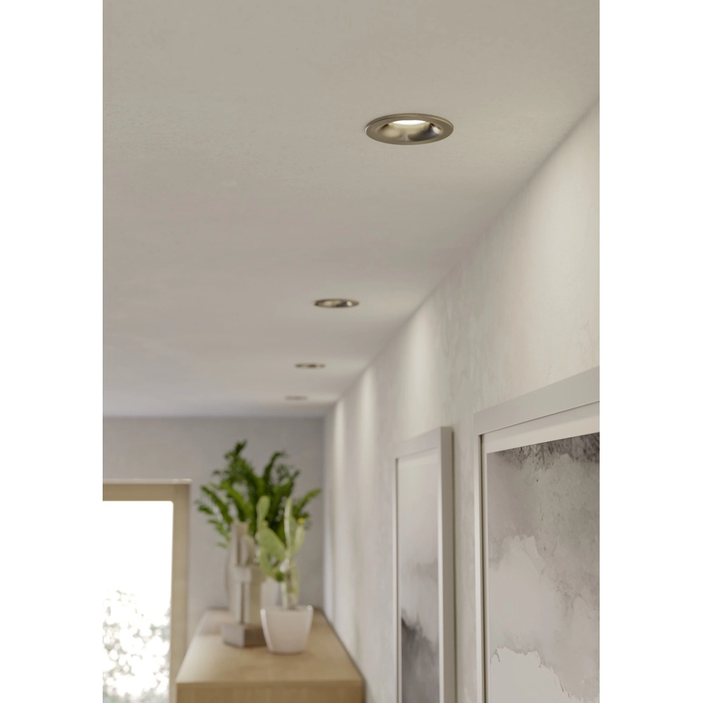 Inbouwspot Salabate nikkel Ø 8,8cm IP65 Eglo 9008606358878