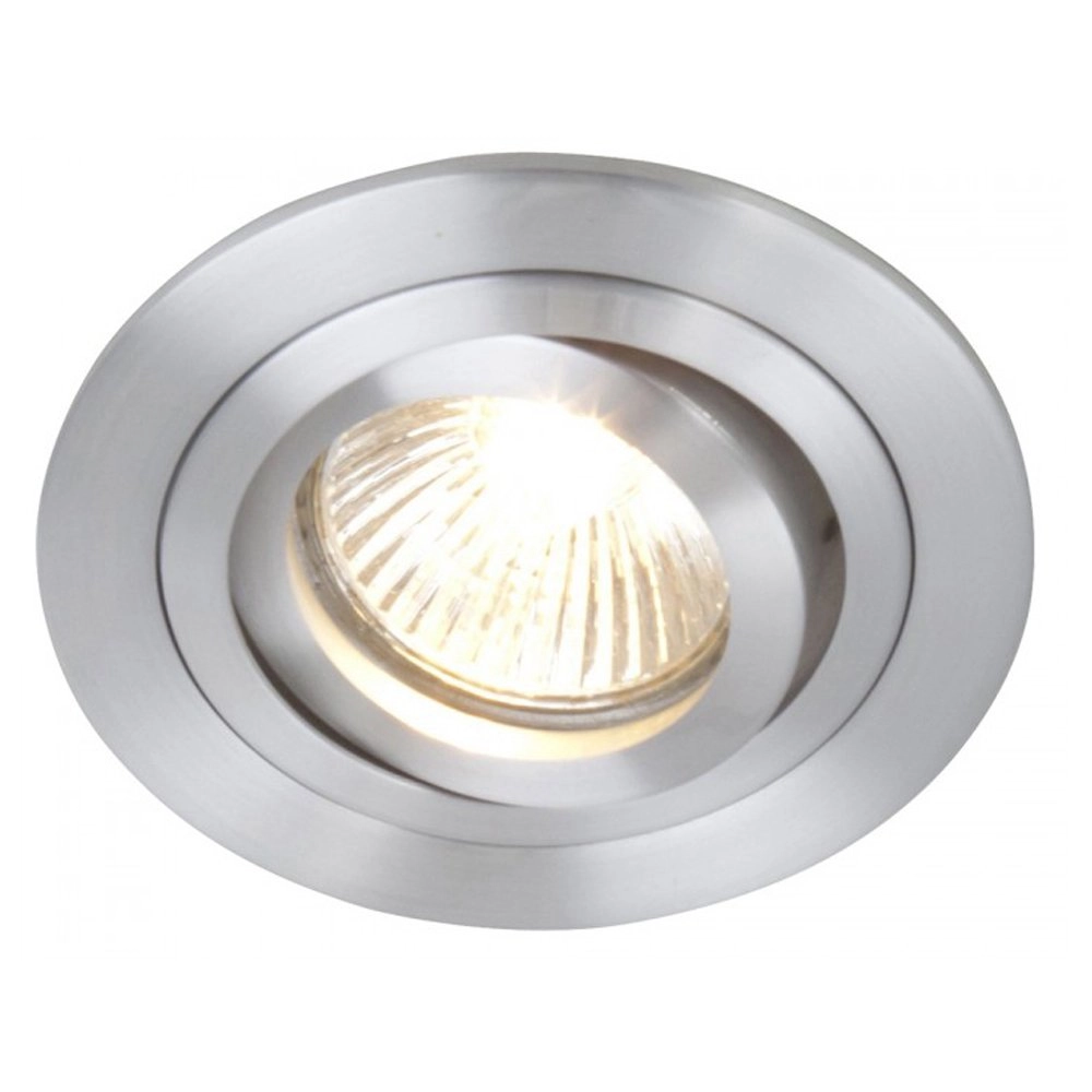 Inbouwspot Vespo Round 10cm metaalgrijs