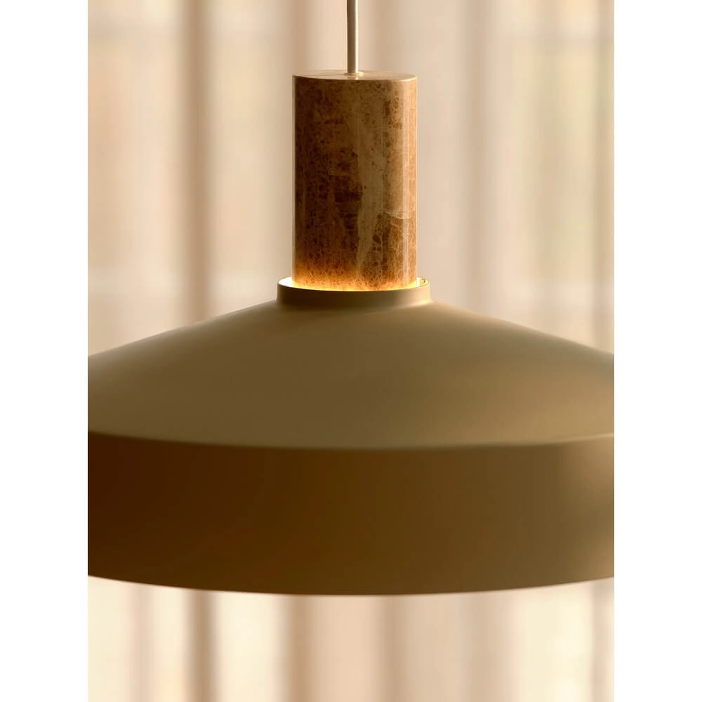 Hanglamp Elvas zand bruin Ø 37,5cm Nordlux 5704924024238