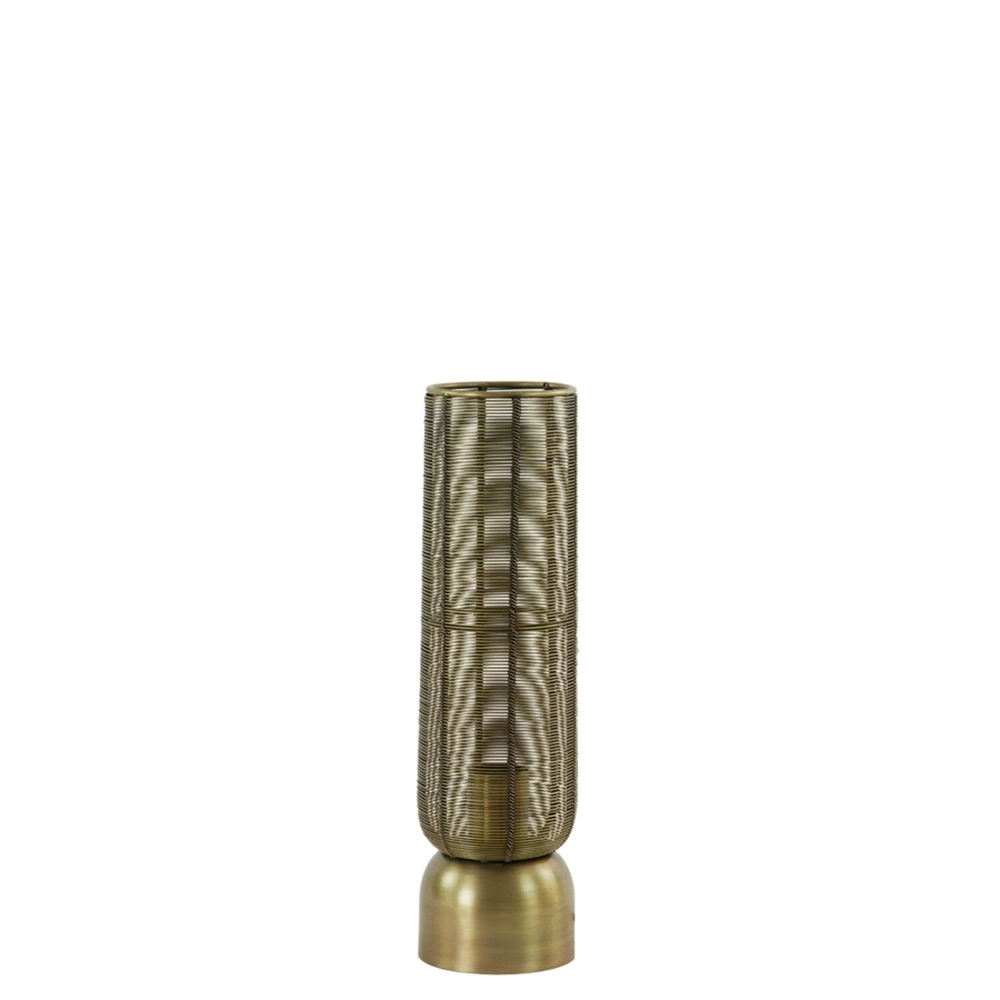 Tafellamp Lezuza Ø 11cm brons