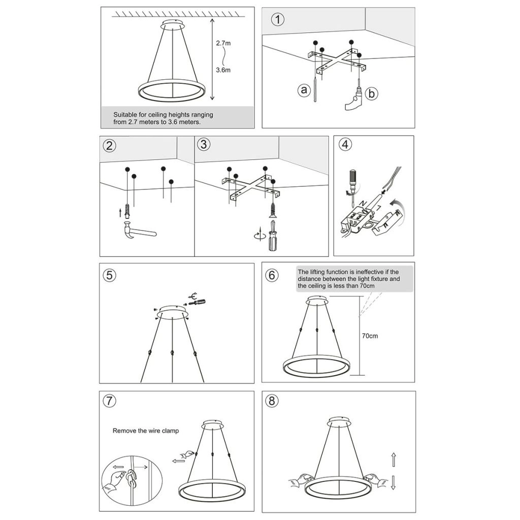 Hanglamp Ringlede goud Steinhauer 8712746184952