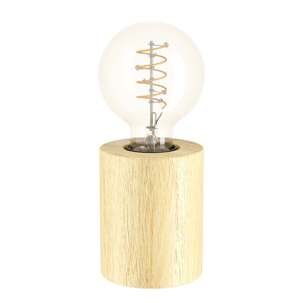 Tafellampje Murama eiken hout