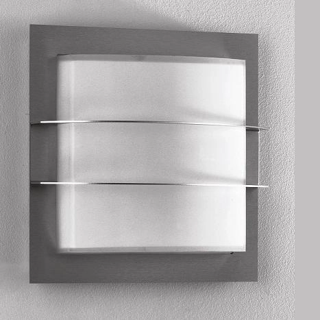 Rvs buitenlamp Square Design Albert 4007235961911