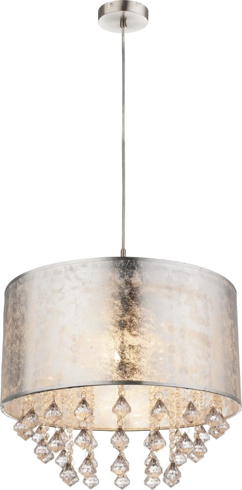 Zilveren hanglamp Amy I Ø 40cm Globo 9007371347780