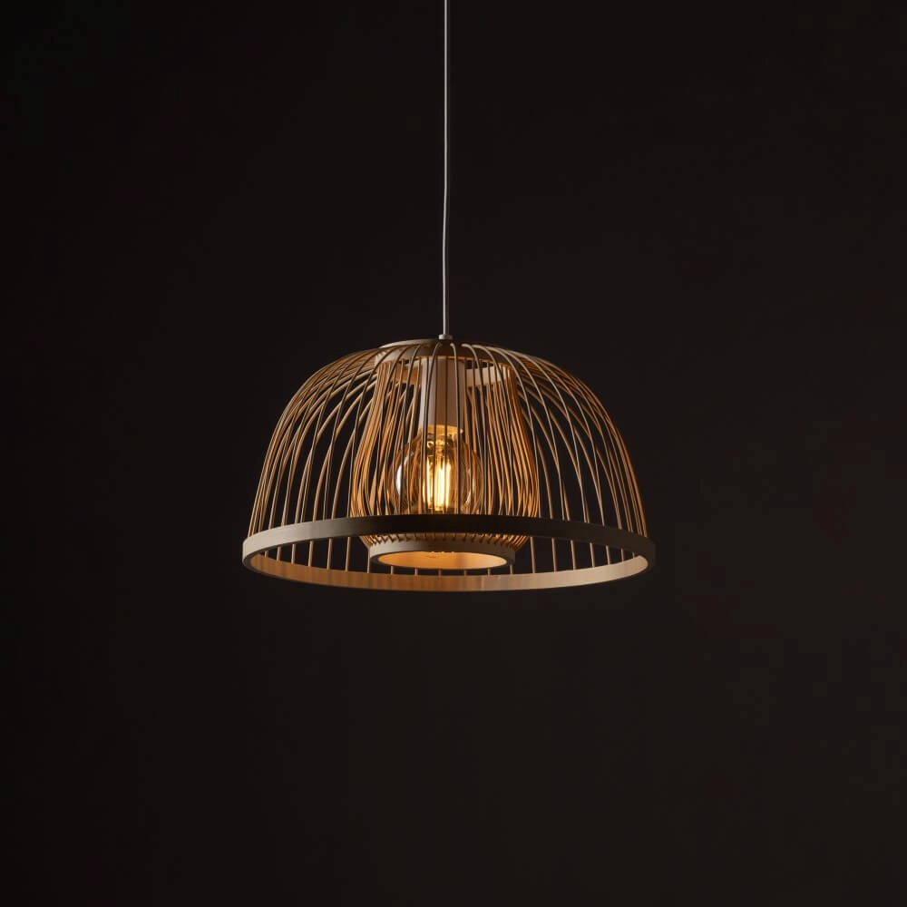 Natuurlijke hanglamp Krabi rotan Ø 40cm Lyora 5903139111584