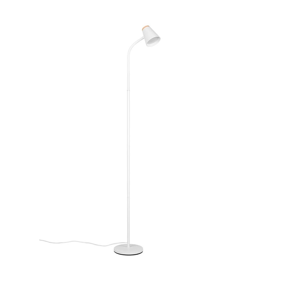 Vloerlamp Pongo wit Trio 4017807642759