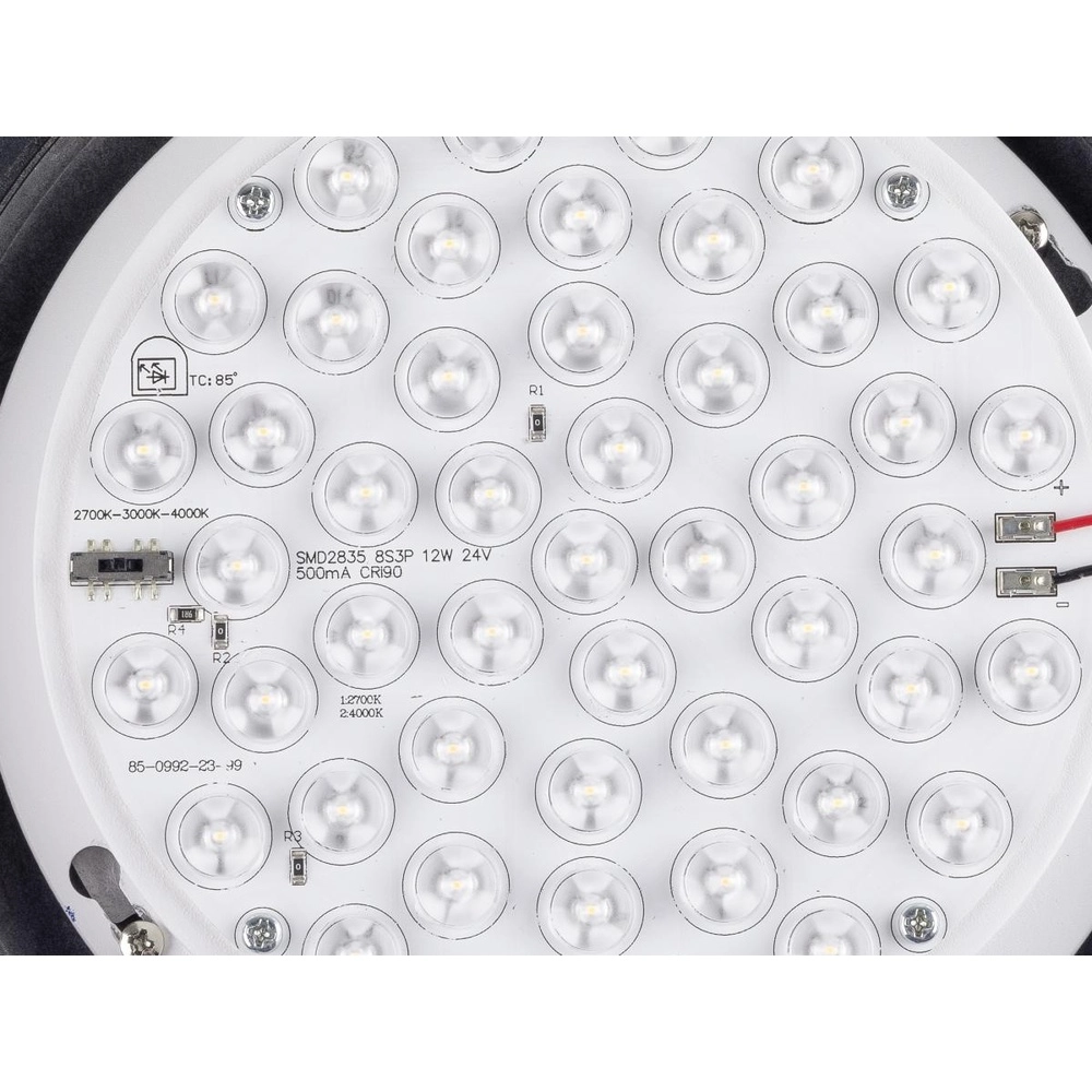 Plafondlamp Cyft XL zwart Ø 20cm SLV 4024163318143