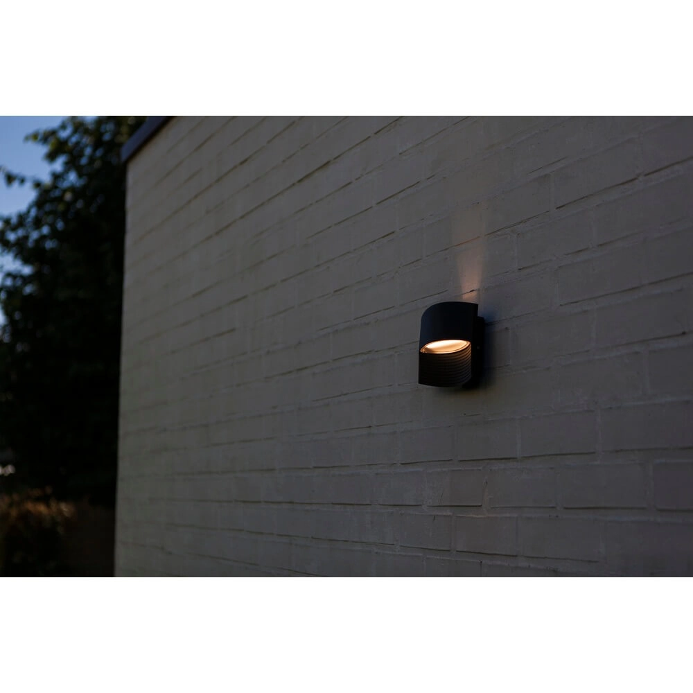 Led buitenlamp Lotus zwart Lutec 6939412016733