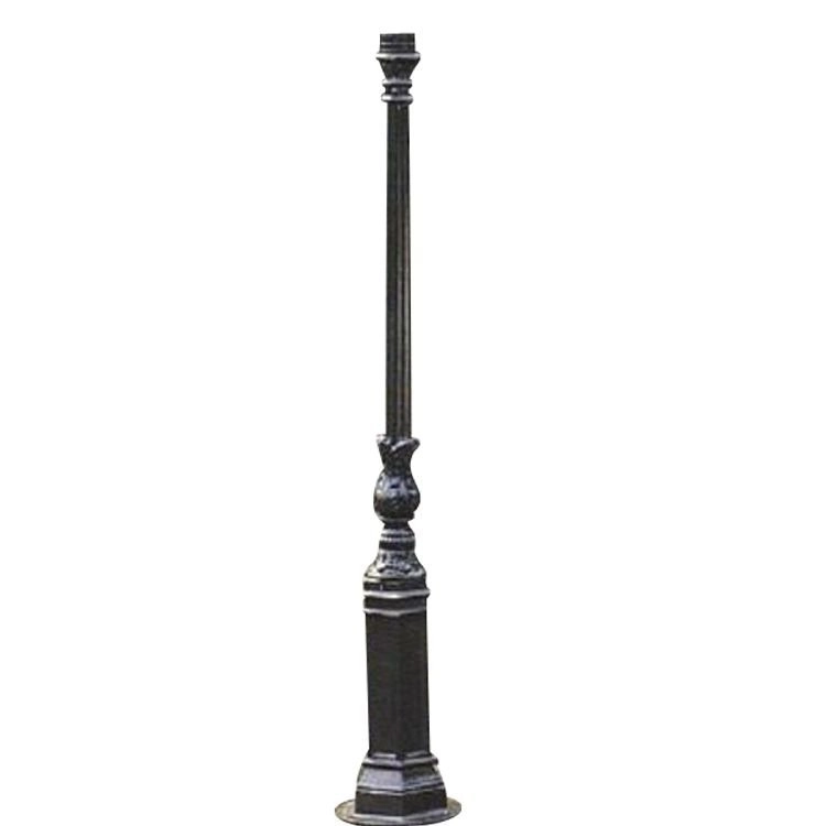 Nostalgische sokkelpaal Pole KS1 mini - zwart