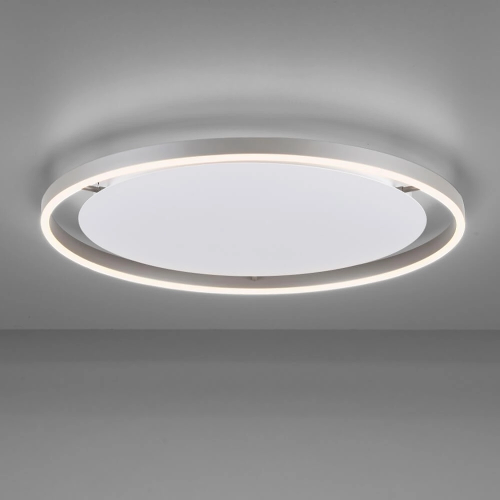 Plafondlamp Ritus aluminium Ø 58,5cm Just Light 4043689983475