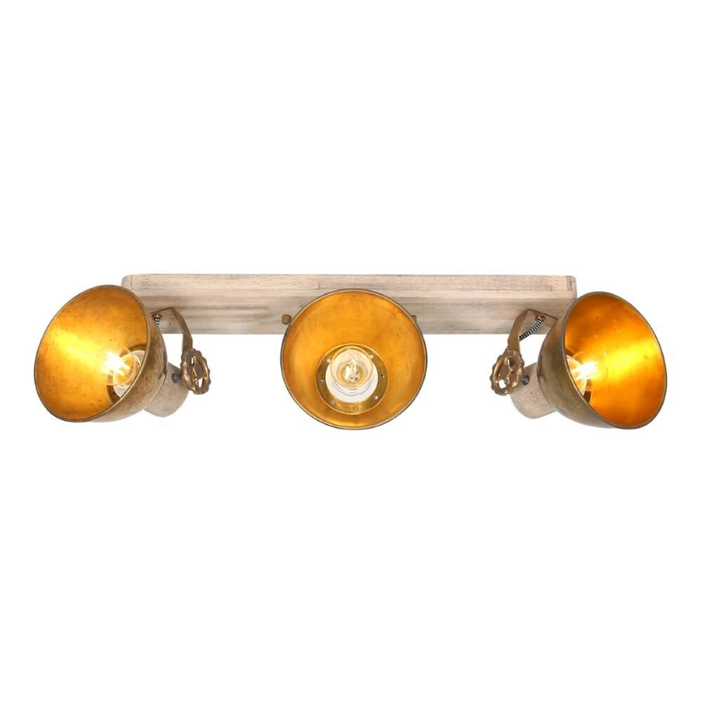 3-lichts opbouwspot Gearwood Steinhauer 8712746135046