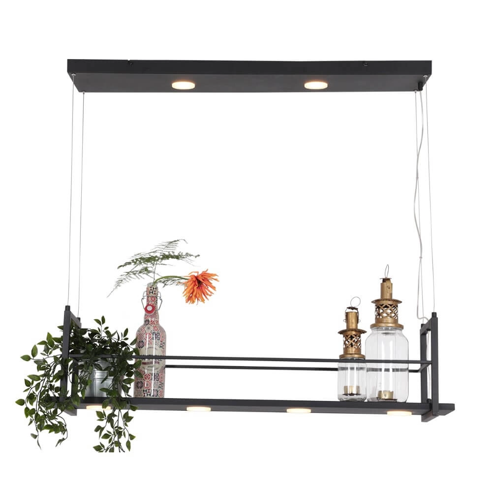 Keuken hanglamp Tor zwart Steinhauer 8712746148282