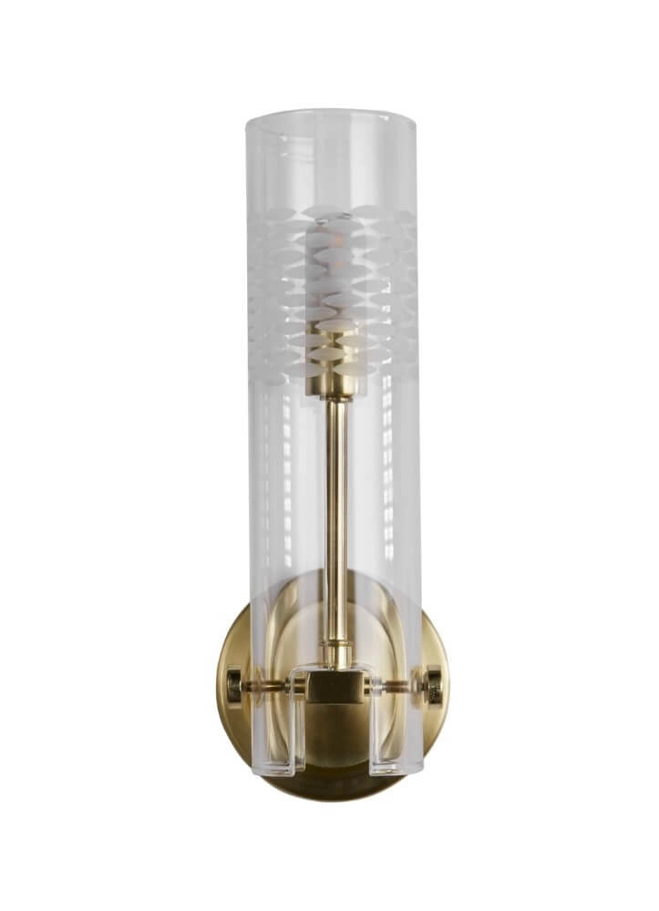 Wandlamp Scope goud