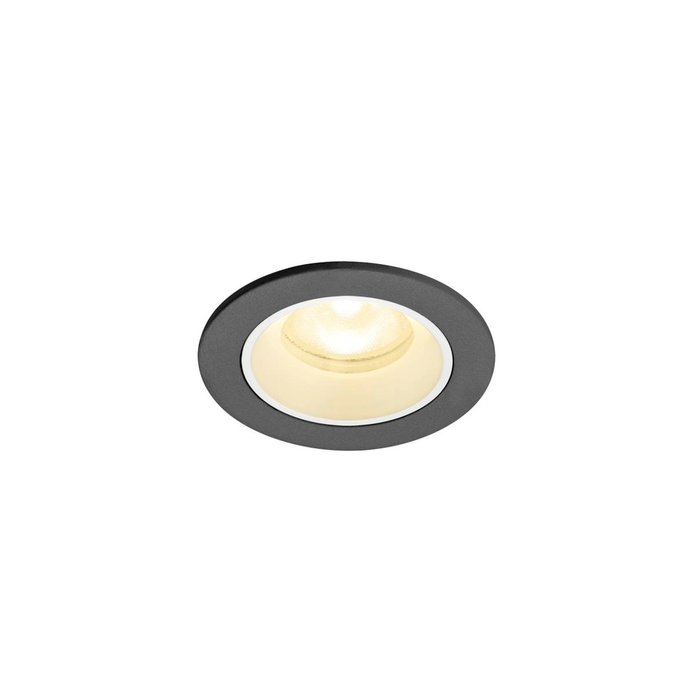 Inbouwspot Numinos XS zwart/wit 3000K - 55gr