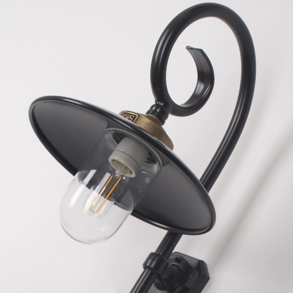 Black wall lamp Orly KS verlichting 8714732720106