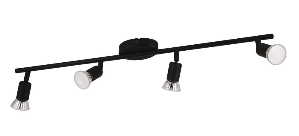 Opbouwspot Buzz-Led 4-lichts